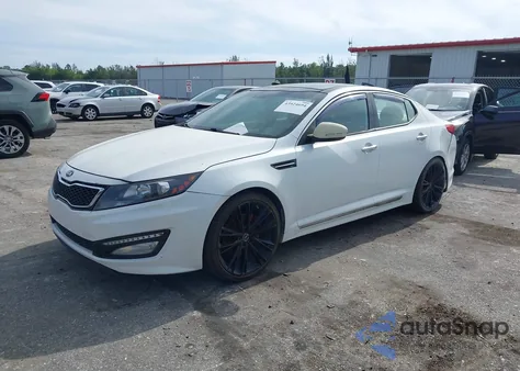 2013 Kia Optima Sx из США, поврежденный, VIN 5XXGR4A6XDG147896